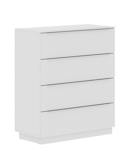 Cómoda Varese 4 cajones blanco