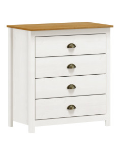 Cómoda Topazio madera 4 cajones