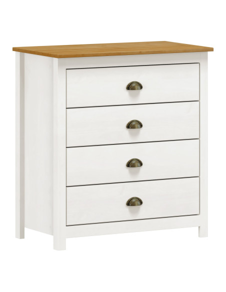 Cómoda Topazio madera 4 cajones