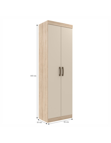Mueble Multiuso Ariel Salmón/Nude - Elegante y Funcional