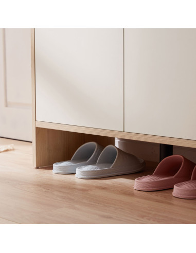 Zapatero Janna Blanco - Organización Elegante para Dormitorio