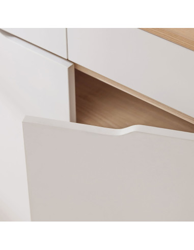 Zapatero Janna Blanco - Organización Elegante para Dormitorio