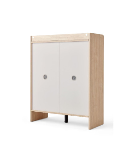 Zapatero Janna Blanco - Organización Elegante para Dormitorio