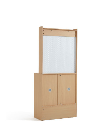 Zapatero Multiuso Nayla Blanco Madera - Organiza con Estilo