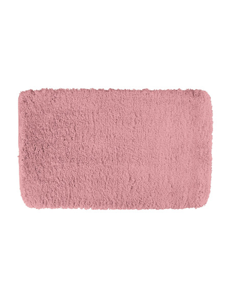 Piso de baño liso rosado 75x45cm