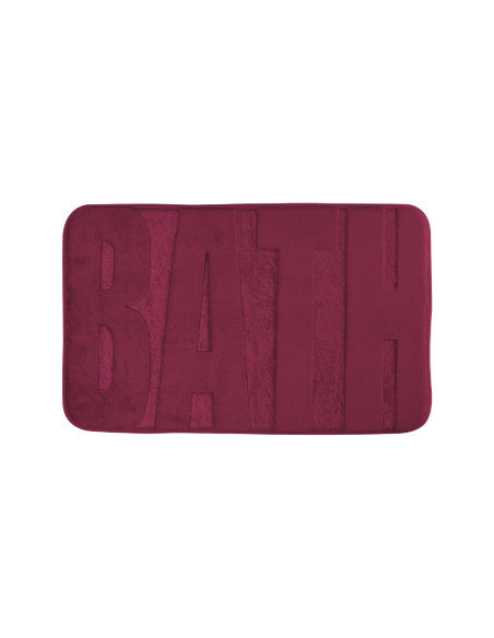 Piso de baño Bath burdeo 75x45cm