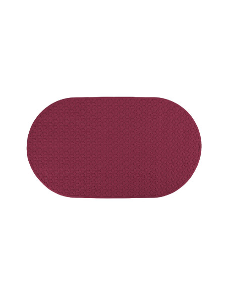 Antideslizante tina burdeo 68x38cm
