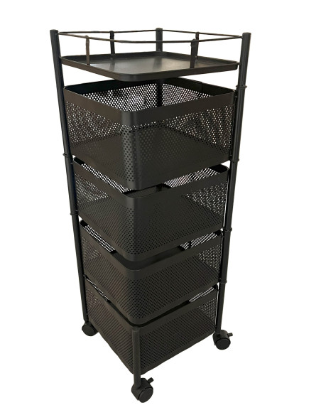 Carro organizador 4 canastos