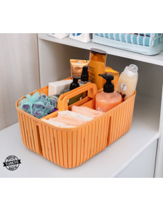 Canasto organizador plástico 22,3x31,2x15,5cm 2