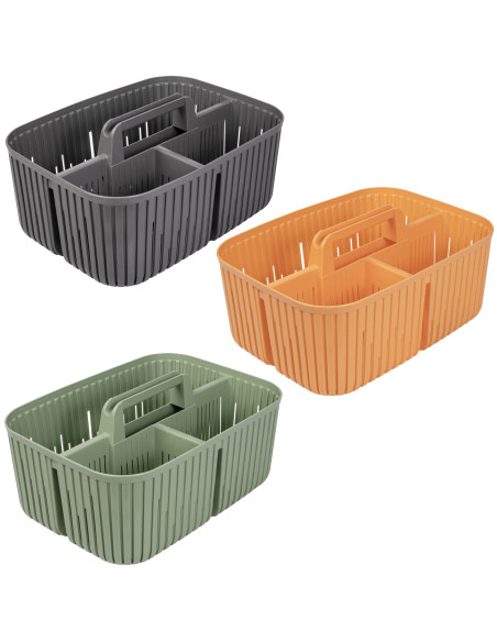 Canasto organizador plástico 22,3x31,2x15,5cm
