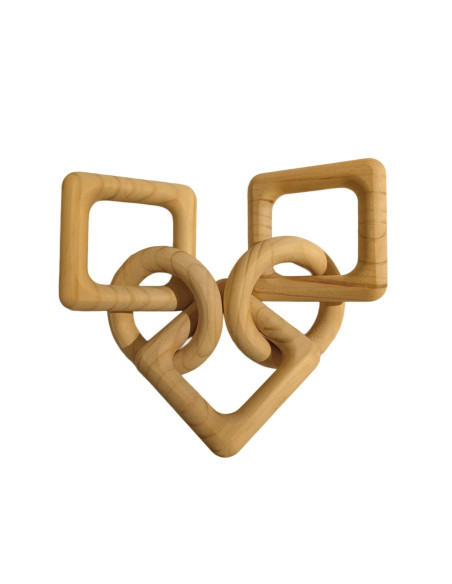 Cadena madera cuadrada 12x49 Natural