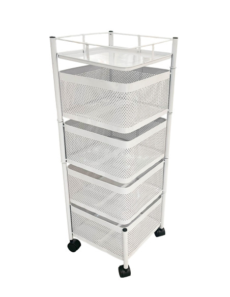 Carro organizador 4 canastos