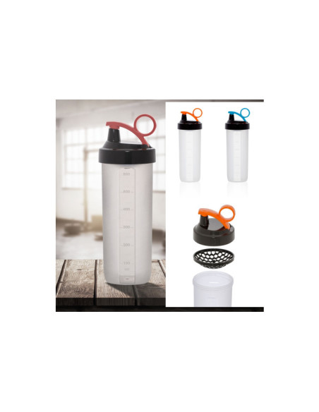 Botella shaker plástica 740ml
