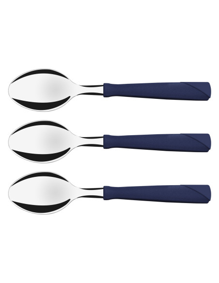 Cucharas de mesa azul set de 3 23163/310