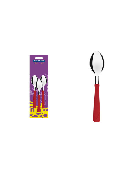 Cucharas de té rojo set de 3 23167/370