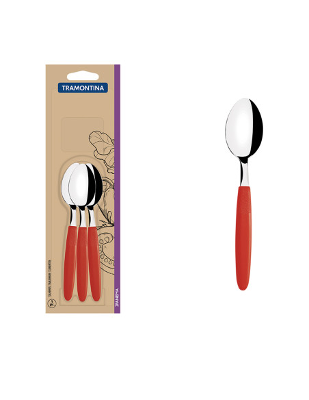 Cucharas de té rojo set de 3 23367/370