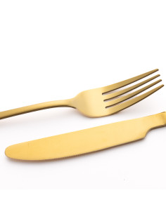 Juego de cubiertos 24 pzas acero inox HD 2