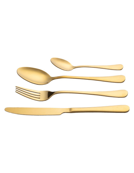 Juego de cubiertos 24 pzas acero inox HD