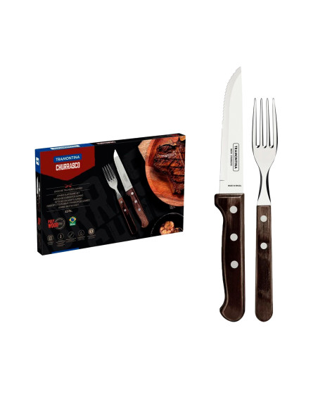 Juego de cubiertos jumbo 12 pzas.