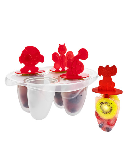 Molde plástico para helados