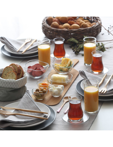 Vaso bebida 300ml set de 6