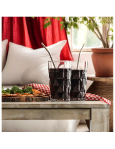 Vaso largo 460ml set de 6