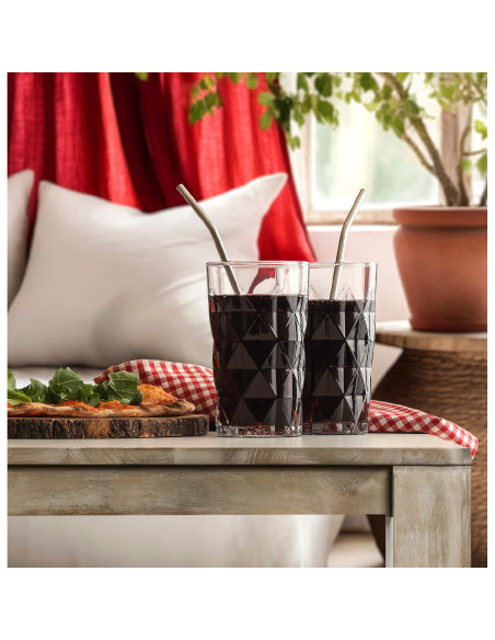 Vaso largo 460ml set de 6