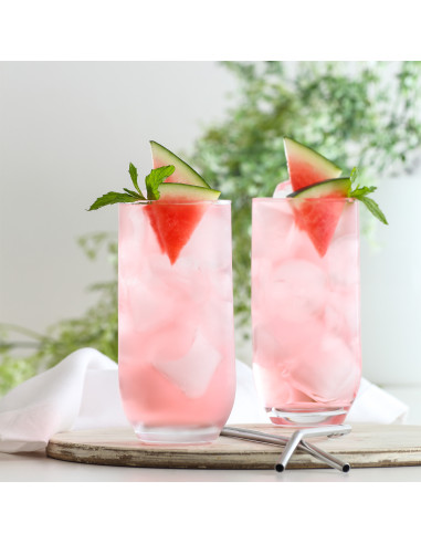 Vaso largo 415ml set de 6