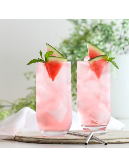 Vaso largo 415ml set de 6