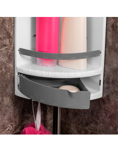 Organizador plástico esquina 29x18x41cm 2