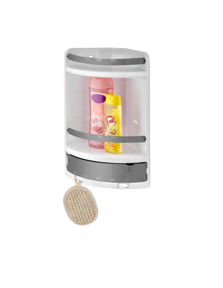 Organizador plástico esquina 29x18x41cm