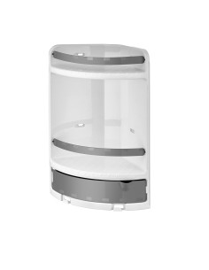 Organizador plástico esquina 29x18x41cm