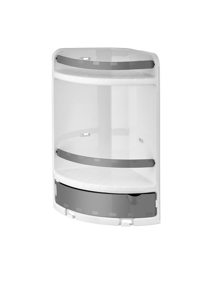 Organizador plástico esquina 29x18x41cm