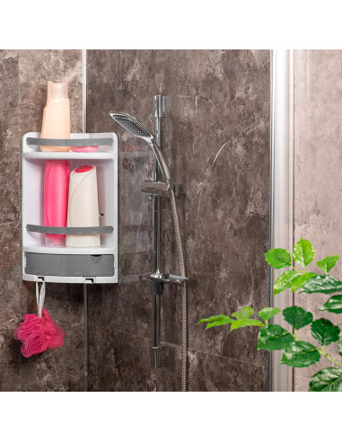 Organizador plástico esquina 29x18x41cm