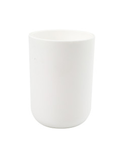 Vaso plástico blanco 6,5x10cm