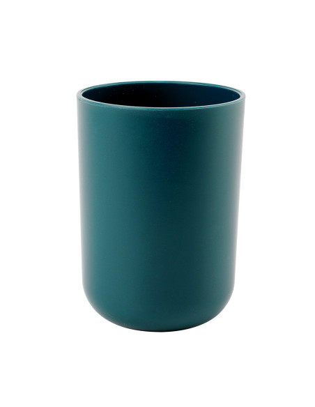 Vaso plástico negro 6,5x10cm