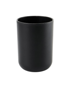 Vaso plástico negro 7,5x10,3cm
