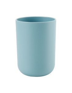 Vaso plástico celeste 7,5x10,3cm
