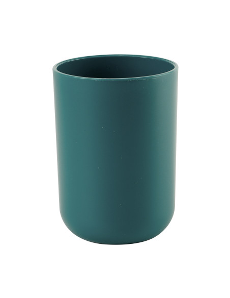 Vaso plástico turquesa 7,5x10,3cm