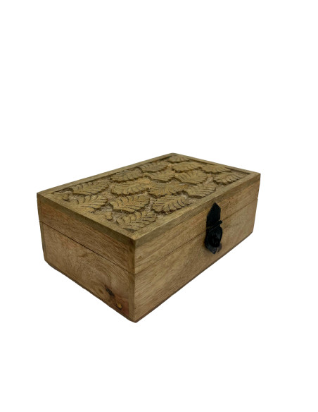 Caja madera deco 15x10cm