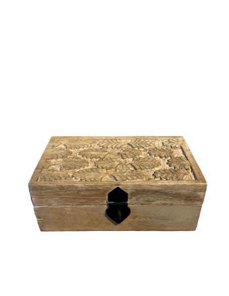 Caja madera deco 15x10cm
