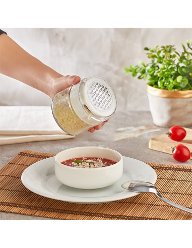 Rallador con Contenedor de Vidrio 300cc - Accesorios Cocina
