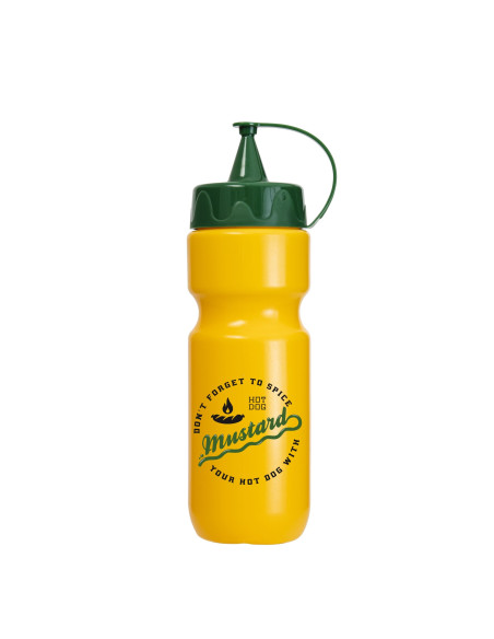 Botella plástica para mostaza 660ml