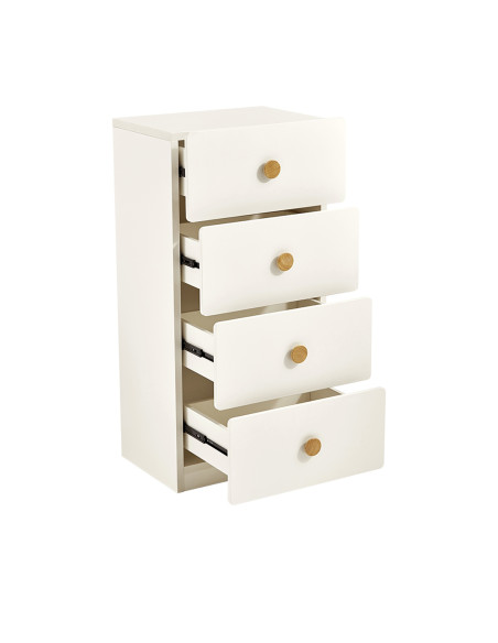 Cómoda Aurora 4 cajones