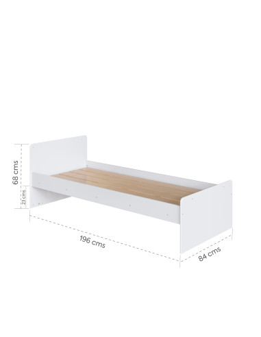 Cama Cuna Multifuncional Blanco - Elegante y Funcional