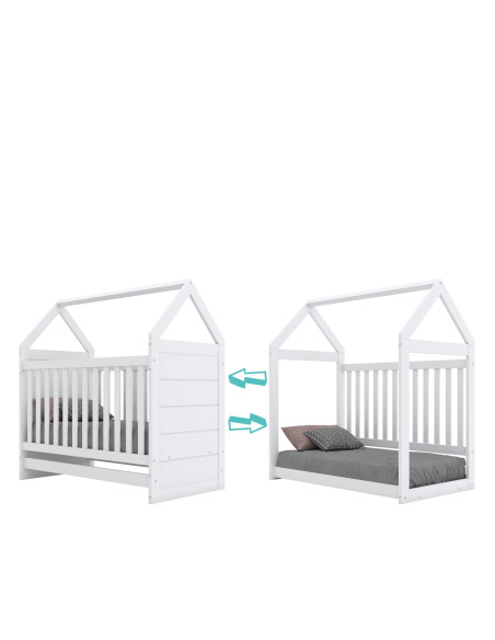 Cuna Montessori 2 en 1