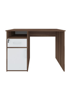 Escritorio Hall 110x48x75 café blanco