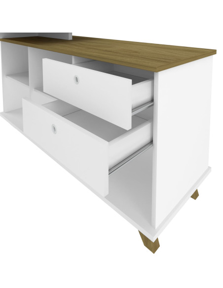 Escritorio Gold 145x128x75 blanco