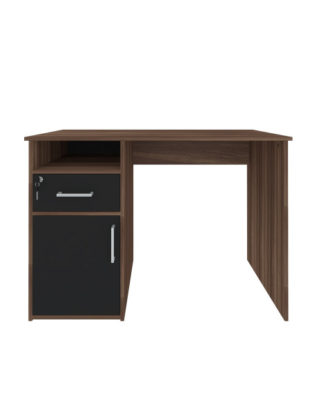 Escritorio Hall 110x48x75 café negro
