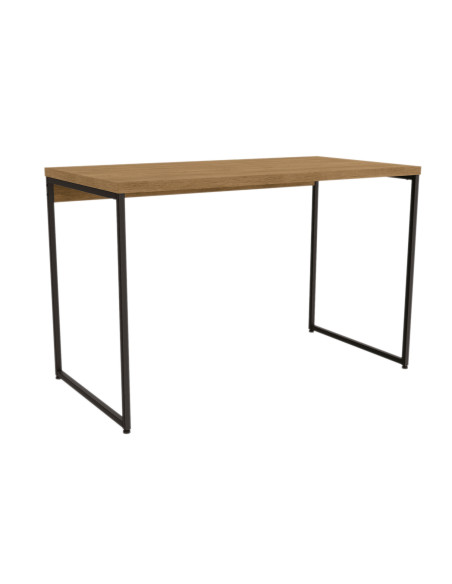 Escritorio industrial Baltimore 118x60x76 café